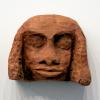 Lehigh University Lucy Gans sculpture - In Our Own Words, ceramic head